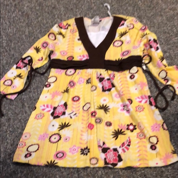 anxiety Other - Yellow and brown dress by anxiety size XL